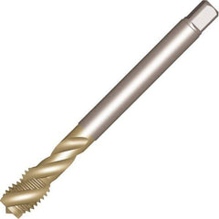 Sandvik Coromant - #1-11 G 4 Flute NORMAL Spiral Flute Tap - High Speed Steel, Fe Finish, 160mm OAL, Right Hand Thread, Series CoroTap 300 - Industrial Tool & Supply