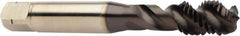 Sandvik Coromant - M10x1.50 M 3 Flute 6H Spiral Flute Tap - High Speed Steel, 81mm OAL, Right Hand Thread, Series CoroTap 300 - Exact Industrial Supply