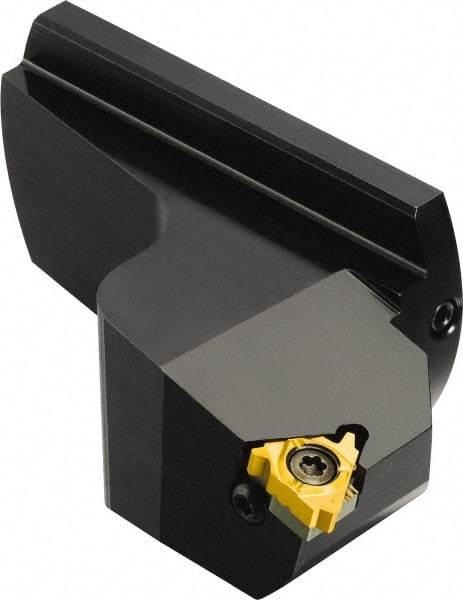 Sandvik Coromant - Right Hand Cut, 37.5mm Shank Height Indexable Threading Toolholder - 45mm OAL, 266.RL-27.. Insert Compatibility, SL-266R/LKF-QC Toolholder, Series CoroThread 266 - Industrial Tool & Supply