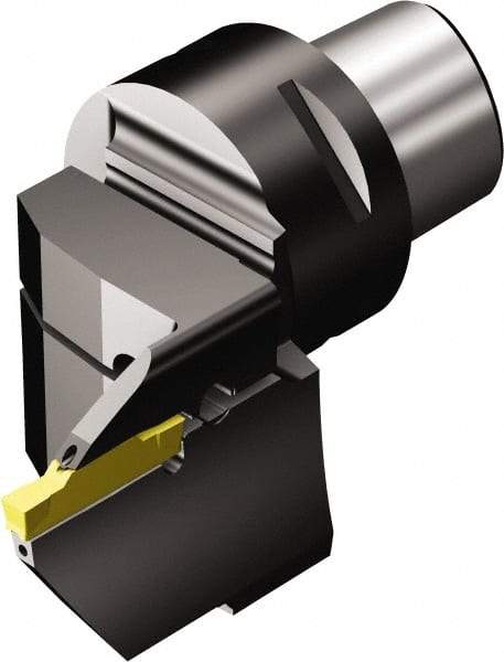 Sandvik Coromant - N123K2-0600-0004-TF Insert, Modular Grooving Blade Holder Head - Left Hand Cut, System Size C6, Through Coolant, Series CoroCut 1-2 - Industrial Tool & Supply