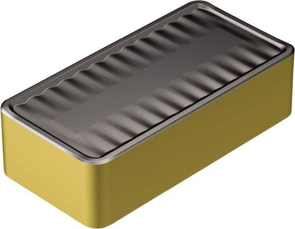 Sandvik Coromant - LNMX5014 XH Grade 4215 Carbide Turning Insert - TiCN/AI2O3/TiN Finish, 90° Rectangle, 14.2mm Thick, 1/8" Corner Radius - Industrial Tool & Supply