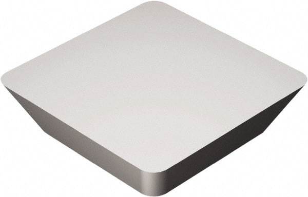 Sandvik Coromant - SEGN422 Grade H10 Carbide Turning Insert - Uncoated, 90° Square, 1/2" Inscr Circle, 1/8" Thick, 1/32" Corner Radius - Industrial Tool & Supply