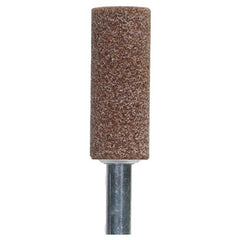 ‎5/8″ × 2-1/2″ 1/4″ Spindle Mounted Point W198 60 Grit Aluminum Oxide - Industrial Tool & Supply