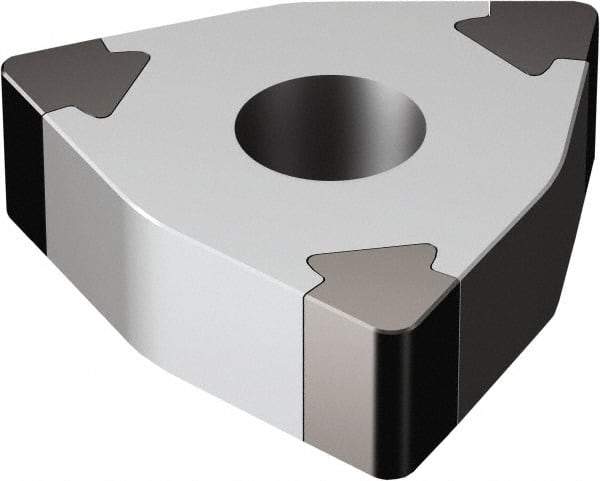 Sandvik Coromant - WNGA331 Grade 7025 CBN Turning Insert - Uncoated, 80° Trigon, 1/4" Inscr Circle, 3/16" Thick, 1/64" Corner Radius - Industrial Tool & Supply