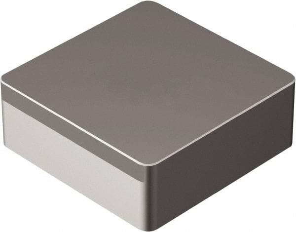 Sandvik Coromant - SNGN433 FD Grade CB50 CBN Turning Insert - Uncoated, 90° Square, 1/2" Inscr Circle, 3/16" Thick, 3/64" Corner Radius - Industrial Tool & Supply