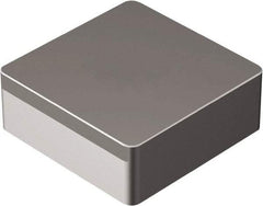 Sandvik Coromant - SNGN433 FD Grade CB50 CBN Turning Insert - Uncoated, 90° Square, 1/2" Inscr Circle, 3/16" Thick, 3/64" Corner Radius - Industrial Tool & Supply