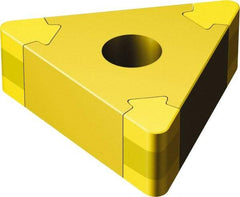 Sandvik Coromant - TNGA221 Grade 7525 CBN Turning Insert - 60° Triangle, 1/4" Inscr Circle, 1/8" Thick, 1/64" Corner Radius - Industrial Tool & Supply