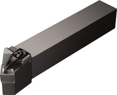 Sandvik Coromant - CSSN, Right Hand Cut, 45° Lead Angle, 1" Shank Height x 1" Shank Width, Negative Rake Indexable Turning Toolholder - 6.3276" OAL, SNGN 12 07 08 Insert Compatibility, Series T-Max - Industrial Tool & Supply