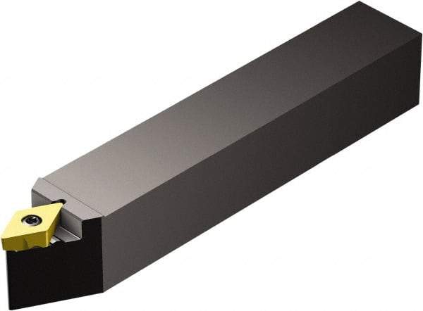 Sandvik Coromant - TR-D13NCN-S, Neutral Cut, 27.5° Lead Angle, 16mm Shank Height x 16mm Shank Width, Neutral Rake Indexable Turning Toolholder - 125mm OAL, TR-DC1308 Insert Compatibility, Series CoroTurn TR - Industrial Tool & Supply
