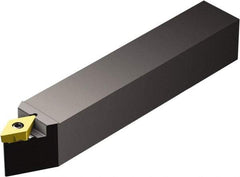 Sandvik Coromant - TR-D13NCN, Neutral Cut, 27.5° Lead Angle, 25mm Shank Height x 25mm Shank Width, Neutral Rake Indexable Turning Toolholder - 150mm OAL, TR-DC1308 Insert Compatibility, Series CoroTurn TR - Industrial Tool & Supply