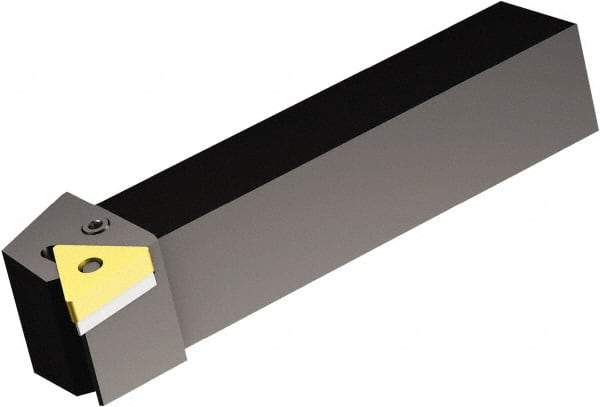 Sandvik Coromant - PTGNR/L, Right Hand Cut, -1° Lead Angle, 12mm Shank Height x 12mm Shank Width, Negative Rake Indexable Turning Toolholder - 125mm OAL, TNMG 11 03 04, TNMG 221 Insert Compatibility, Series T-Max P - Industrial Tool & Supply