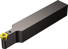 Sandvik Coromant - PRDC, Neutral Cut, 32mm Shank Height x 25mm Shank Width, Neutral Rake Indexable Turning Toolholder - 170mm OAL, RCMX 16 06 00 Insert Compatibility, Series T-Max P - Industrial Tool & Supply