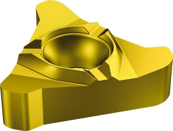 Sandvik Coromant - 26622 A Grade 1020, Internal API Round 60° Threading Insert - 5 TPI Int Pitch, Right Hand Insert, Carbide - Industrial Tool & Supply