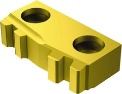 Sandvik Coromant - 166.3924 A Grade 4125, Internal API Buttress Threading Insert - 5 TPI Int Pitch, Right Hand Insert, TiAlN/TiN Finish, Carbide - Industrial Tool & Supply