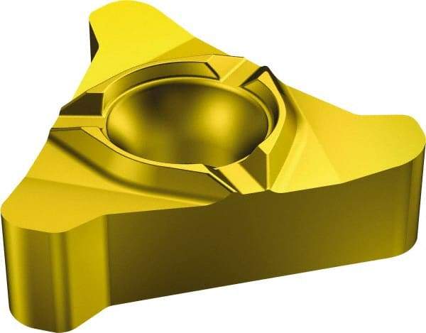 Sandvik Coromant - 26622 F Grade 1020, External ISO Trapezoidal 30° Threading Insert - 50mm Ext Pitch, Left Hand Insert, Carbide - Industrial Tool & Supply