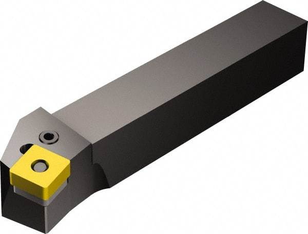 Sandvik Coromant - PSKNR/L, Right Hand Cut, 15° Lead Angle, 20mm Shank Height x 20mm Shank Width, Negative Rake Indexable Turning Toolholder - 128.05mm OAL, SNMG 12 04 08, SNMG 432 Insert Compatibility, Series T-Max P - Industrial Tool & Supply