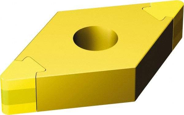 Sandvik Coromant - DNGA331 Grade 7525 CBN Turning Insert - 55° Diamond, 3/8" Inscr Circle, 3/16" Thick, 1/64" Corner Radius - Industrial Tool & Supply