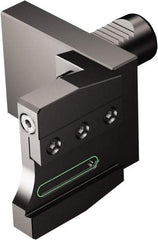 Sandvik Coromant - 25;21L System Size, Modular Tool Holding System Adapter - 80mm Projection, 128mm OAL, Through Coolant - Exact Industrial Supply