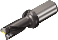 Sandvik Coromant - 82mm Max Drill Depth, 2xD, 41mm Diam, Indexable Insert Drill - 40mm Shank Diam, 40 Cylindrical Shank - Industrial Tool & Supply