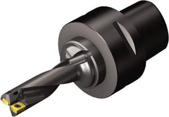 Sandvik Coromant - 38mm Max Drill Depth, 2xD, 12.7mm Diam, Indexable Insert Drill - C6 Coromant Shank - Industrial Tool & Supply
