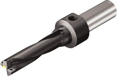 Sandvik Coromant - 171.4mm Max Drill Depth, 4xD, 42.85mm Diam, Indexable Insert Drill - 38.1mm Shank Diam, 1.5 Cylindrical Shank - Industrial Tool & Supply