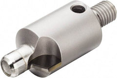 Sandvik Coromant - 1 Flute Polycrystalline Diamond Countersink - Uncoated, 37mm OAL, Right Hand Cut - Industrial Tool & Supply