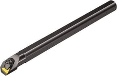 Sandvik Coromant - 12mm Min Bore Diam, 125mm OAL, 10mm Shank Diam, R/L136.9 Indexable Boring Bar - TCGR 1.2(1)0, TCGR 06 01 02 Insert, Clamp Holding Method - Industrial Tool & Supply