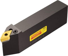 Sandvik Coromant - R/L170.35, Right Hand Cut, -3° Lead Angle, 40mm Shank Height x 25mm Shank Width, Negative Rake Indexable Turning Toolholder - 145mm OAL, DNMG 15 06 08, DNMG 442 Insert Compatibility, Series T-Max P - Industrial Tool & Supply