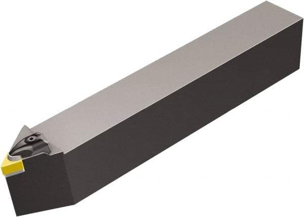 Sandvik Coromant - CDNNN, Neutral Cut, 27.5° Lead Angle, 50mm Shank Height x 40mm Shank Width, Negative Rake Indexable Turning Toolholder - 300mm OAL, DNGN 15 07 08, DNG 452 Insert Compatibility, Series T-Max - Industrial Tool & Supply