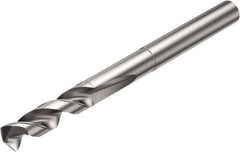 Sandvik Coromant - 9.53mm 135° Solid Carbide Jobber Drill - Uncoated, Right Hand Cut, Cylindrical Shank, 93mm OAL - Industrial Tool & Supply