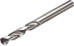 Sandvik Coromant - 9.55mm 135° Solid Carbide Jobber Drill - Uncoated, Right Hand Cut, Cylindrical Shank, 93mm OAL - Industrial Tool & Supply