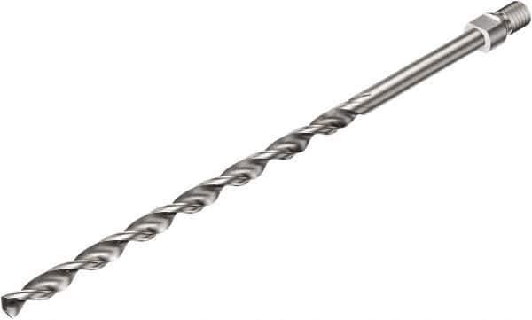 Sandvik Coromant - 4.85mm 135° Solid Carbide Jobber Drill - Uncoated, Right Hand Cut, 152.4mm OAL - Industrial Tool & Supply
