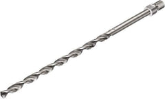 Sandvik Coromant - 4.85mm 135° Solid Carbide Jobber Drill - Uncoated, Right Hand Cut, 152.4mm OAL - Industrial Tool & Supply