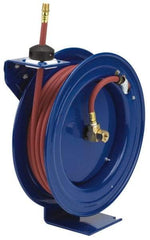 CoxReels - 35' Spring Retractable Hose Reel - 250 psi, Hose Included - Industrial Tool & Supply