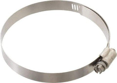 IDEAL TRIDON - SAE Size 52, 2-13/16 to 3-3/4" Diam, Stainless Steel Lined Worm Drive Clamp - Material Grade 316 - Industrial Tool & Supply