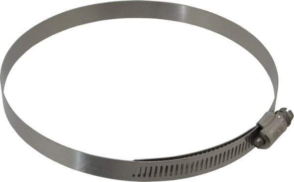 IDEAL TRIDON - SAE Size 88, 5-1/16 to 6" Diam, Stainless Steel Lined Worm Drive Clamp - Material Grade 316 - Industrial Tool & Supply