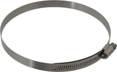 IDEAL TRIDON - SAE Size 88, 5-1/16 to 6" Diam, Stainless Steel Lined Worm Drive Clamp - Material Grade 316 - Industrial Tool & Supply