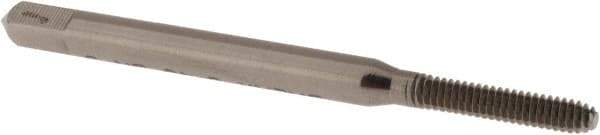 Balax - #3-48 UNC H3 Thread Limit Bottoming Thread Forming Tap - High Speed Steel, Bright Finish, 1-13/16" OAL, 1/2" Thread Length, Right Hand Thread, Series BXB - Exact Industrial Supply