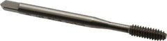 Balax - #6-32 UNC H10 Thread Limit Bottoming Thread Forming Tap - High Speed Steel, Bright Finish, 2" OAL, 11/16" Thread Length, Right Hand Thread, Series BXB - Exact Industrial Supply