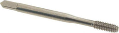 Balax - #8-32 UNC H2 Thread Limit Bottoming Thread Forming Tap - High Speed Steel, Bright Finish, 2-1/8" OAL, 3/4" Thread Length, Right Hand Thread, Series BXB - Exact Industrial Supply
