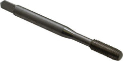 Balax - #10-32 UNF H6 Thread Limit Bottoming Thread Forming Tap - High Speed Steel, Bright Finish, 2-3/8" OAL, 7/8" Thread Length, Right Hand Thread, Series BXB - Exact Industrial Supply