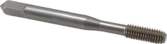 Balax - #12-28 UNF H5 Thread Limit Bottoming Thread Forming Tap - High Speed Steel, Bright Finish, 2-3/8" OAL, 15/16" Thread Length, Right Hand Thread, Series BXB - Exact Industrial Supply