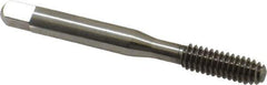 Balax - 1/4-20 UNC H3 Thread Limit Bottoming Thread Forming Tap - High Speed Steel, Bright Finish, 2-1/2" OAL, 1" Thread Length, Right Hand Thread, Series BXB - Exact Industrial Supply