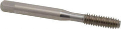 Balax - 1/4-20 UNC H10 Thread Limit Bottoming Thread Forming Tap - High Speed Steel, Bright Finish, 2-1/2" OAL, 1" Thread Length, Right Hand Thread, Series BXB - Exact Industrial Supply