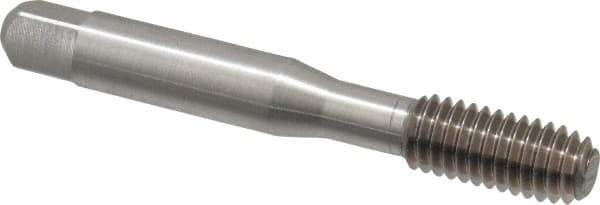 Balax - 3/8-16 UNC H10 Thread Limit Bottoming Thread Forming Tap - High Speed Steel, Bright Finish, 2-15/16" OAL, 1-1/4" Thread Length, Right Hand Thread, Series BXB - Exact Industrial Supply