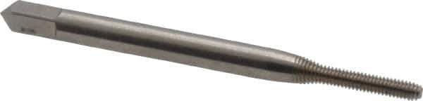 Balax - M2x0.40 Metric Coarse D5 Thread Limit Bottoming Thread Forming Tap - High Speed Steel, Bright Finish, 1-3/4" OAL, 7/16" Thread Length, Right Hand Thread, Series BXMB - Exact Industrial Supply
