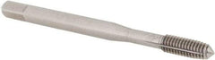 Balax - M4x0.70 Metric Coarse 6H D7 Thread Limit Plug Thread Forming Tap - Powdered Metal High Speed Steel, Bright Finish, 2-1/8" OAL, 3/4" Thread Length, Right Hand Thread - Exact Industrial Supply