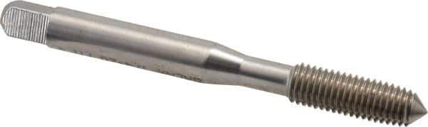 Balax - 1/4-28 UNF H4 Thread Limit Plug Thread Forming Tap - High Speed Steel, Bright Finish, 2-1/2" OAL, 1" Thread Length, Right Hand Thread, Series BXP - Exact Industrial Supply