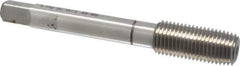 Balax - 7/16-20 UNF H5 Thread Limit Plug Thread Forming Tap - High Speed Steel, Bright Finish, 3-5/32" OAL, 1" Thread Length, Right Hand Thread, Series BXP - Exact Industrial Supply