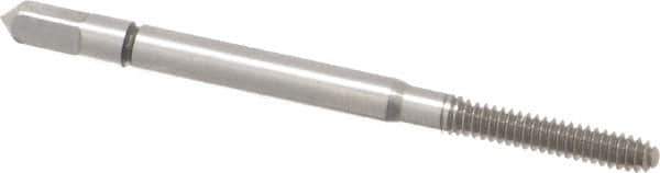 Balax - #4-40 UNC H4 Thread Limit Bottoming Thread Forming Tap - Powdered Metal High Speed Steel, Bright Finish, 1-7/8" OAL, 0.56" Thread Length, Right Hand Thread, Series BXSG - Exact Industrial Supply